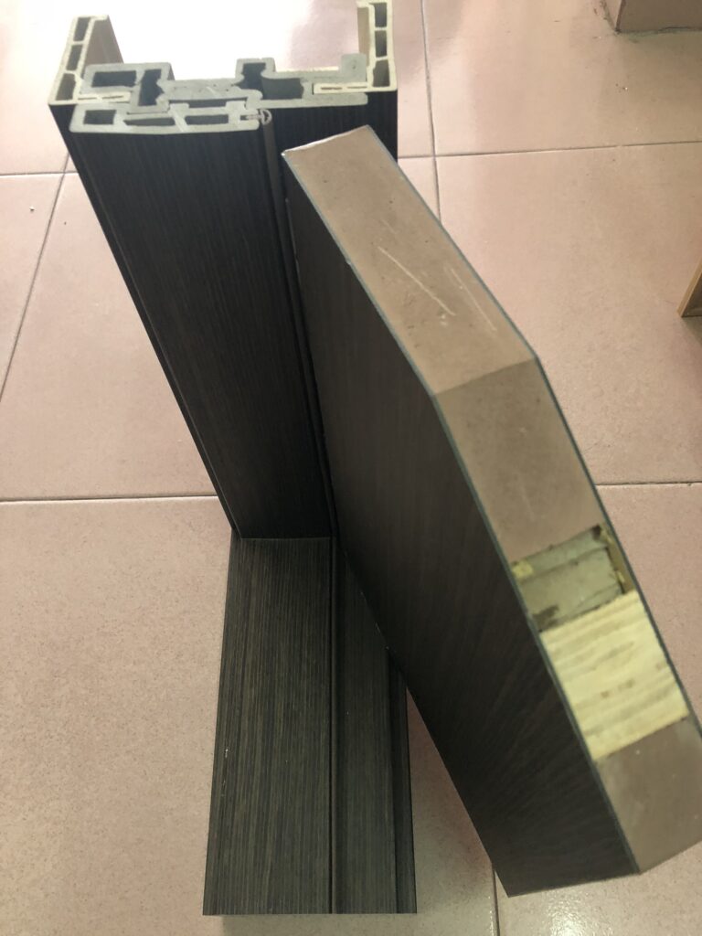 Mặt cắt cửa nhựa ABS Hàn Quốc