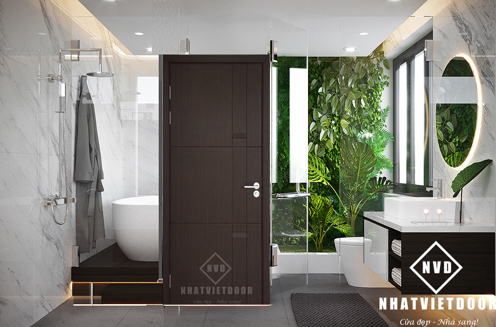 Cửa nhựa ABS Hàn Quốc mẫu 111-U6405