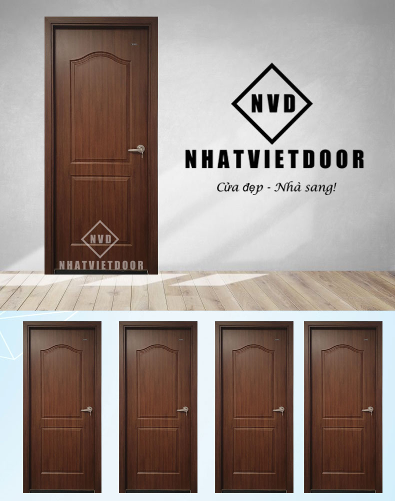 Mẫu cửa nhựa ABS rất giống cửa gỗ tự nhiên