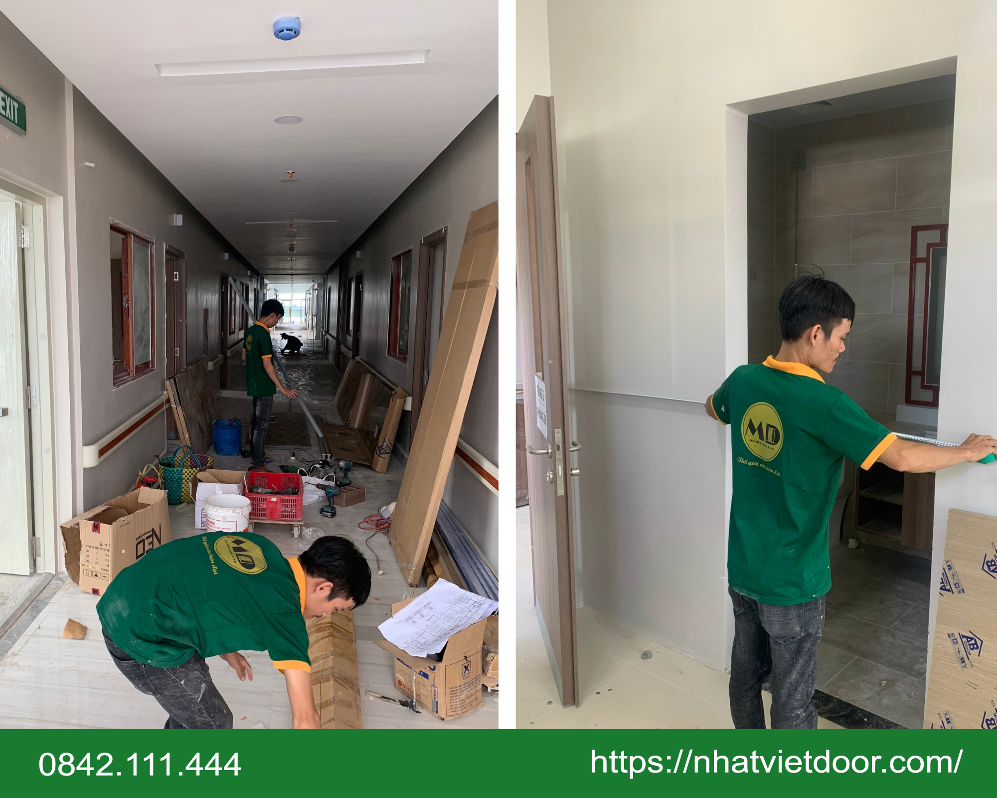 mẫu cửa nhựa gỗ composite tại bình tân