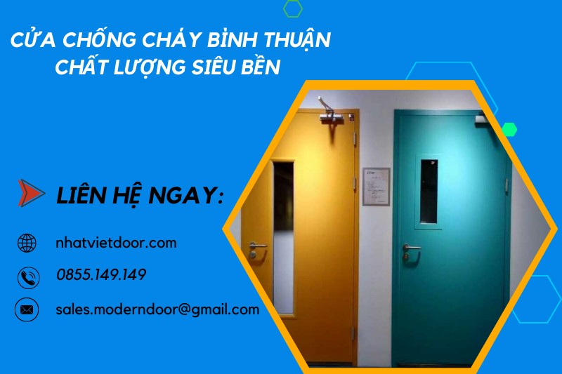 cửa chống cháy Bình Thuận