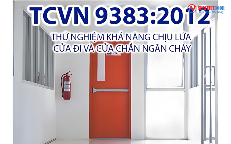Văn bản TCVN 9383:2012 quy định về tiêu chuẩn cửa chống cháy