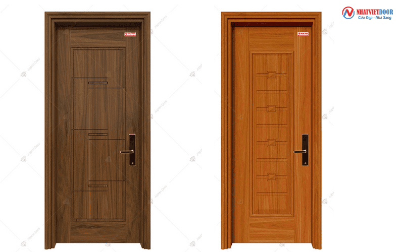 cửa thép vân gỗ