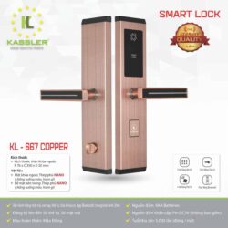 Khóa điện tử Kassler KL-667 Copper