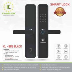 Khóa điện tử Kassler KL-669 Black