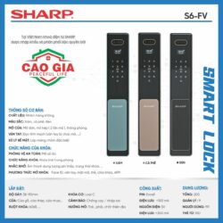 Khóa điện tử Sharp S6-FV