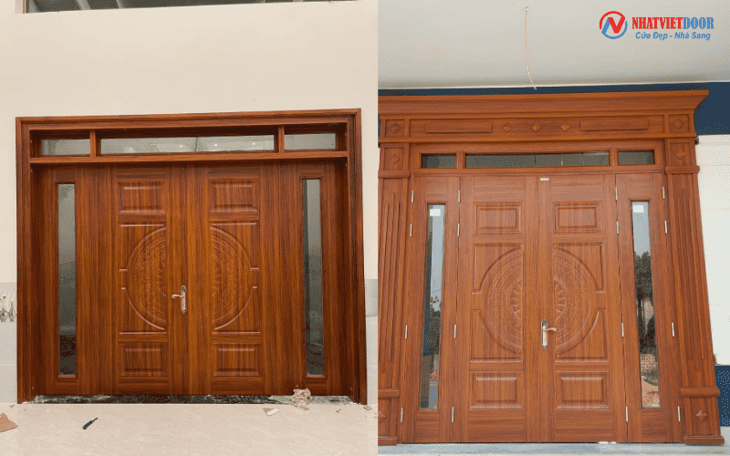 Ưu điểm và nhược điểm cửa thép vân gỗ