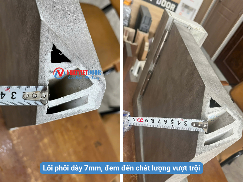 lõi phôi dày 7mm mang đến chất lượng vượt trội