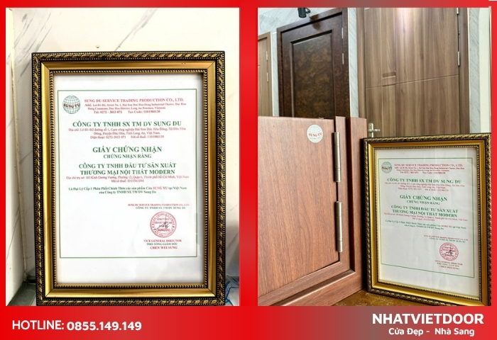 Báo giá cửa nhựa gỗ sungyu