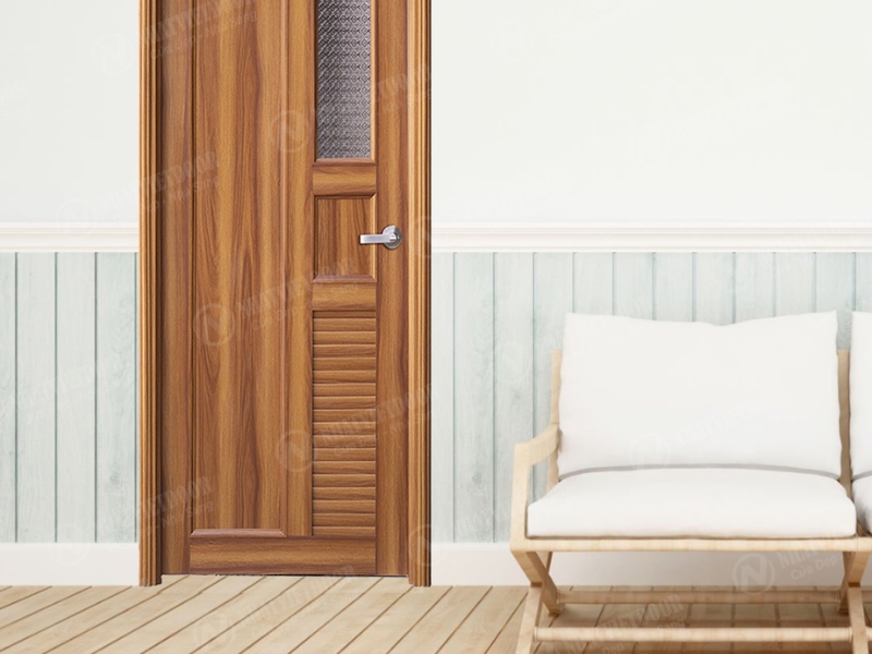 cửa nhựa giả gỗ