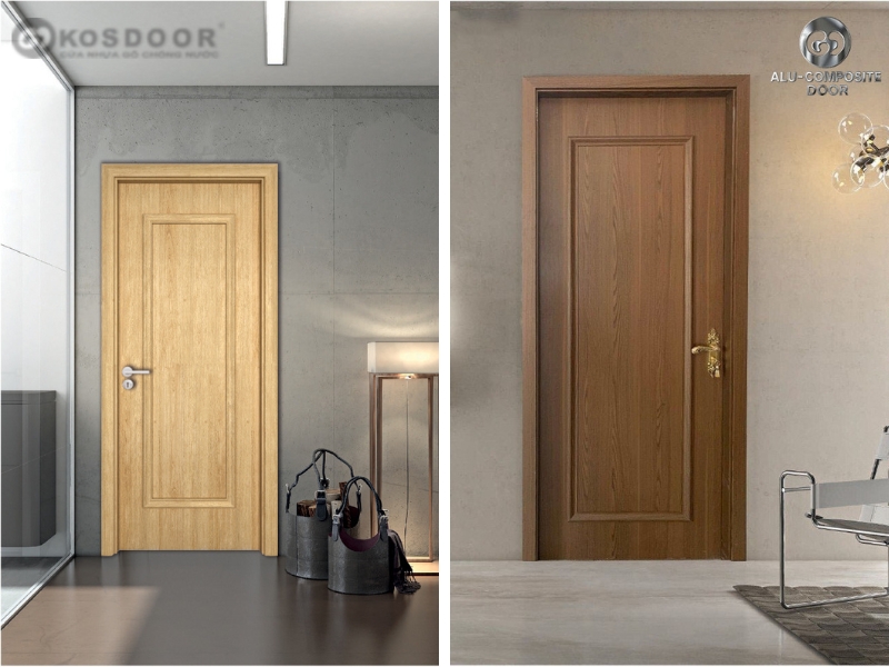 Kosdoor là hãng cửa nhựa composite nổi bật với dòng cửa ghép tấm dễ lắp đặt