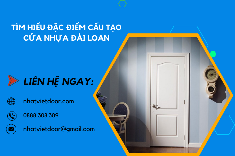 cấu tạo cửa nhựa đài loan