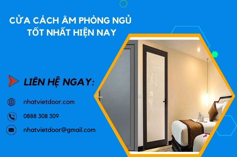 cửa cách âm phòng ngủ