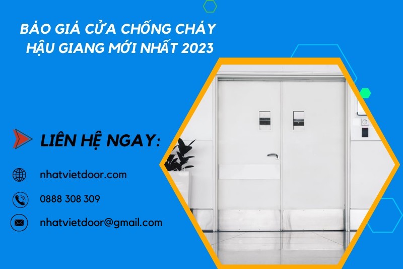 cửa chống cháy hậu giang