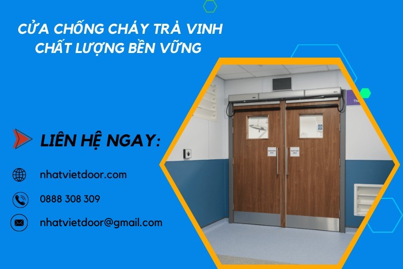 cửa chống cháy trà vinh
