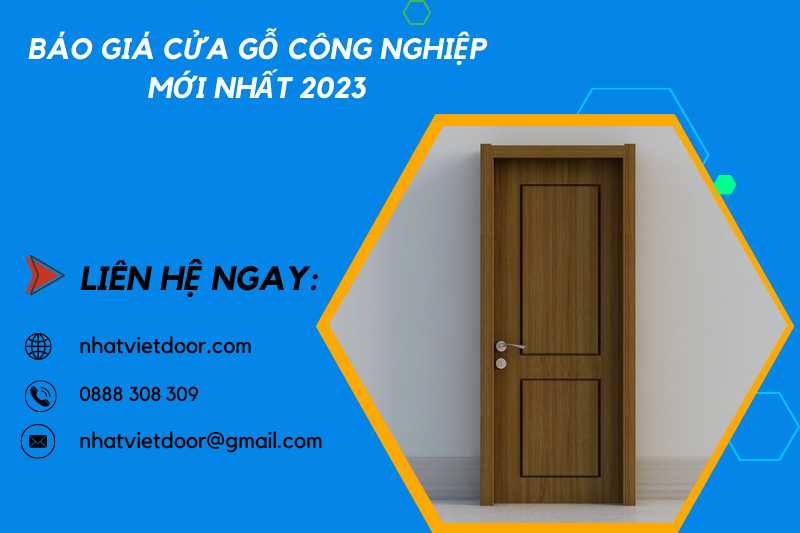 cửa gỗ công nghiệp