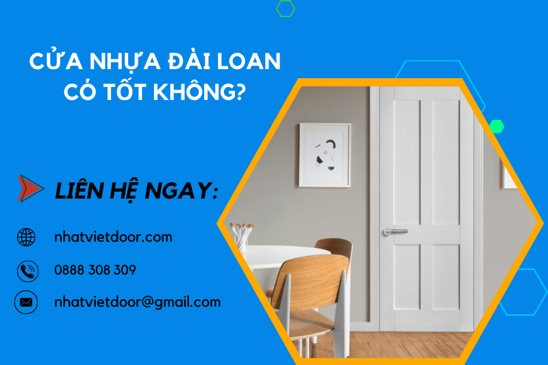 Cửa nhựa đài loan có tốt không