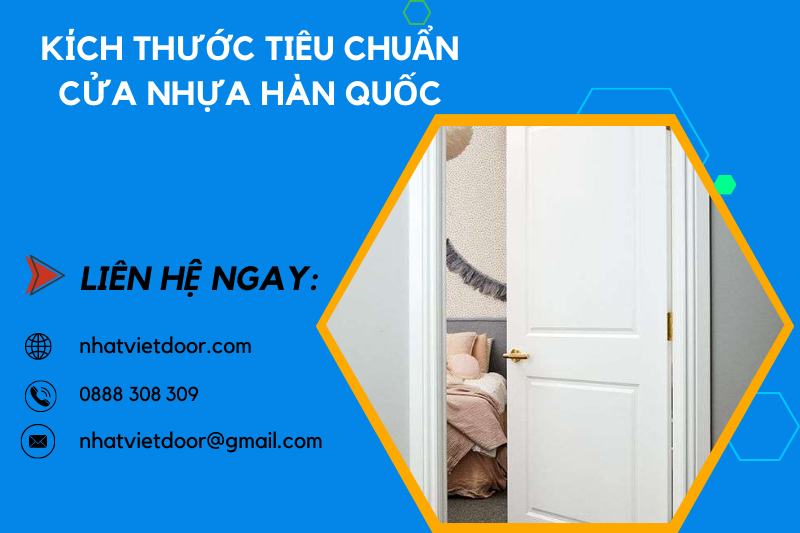 Kích thước cửa nhựa hàn quốc